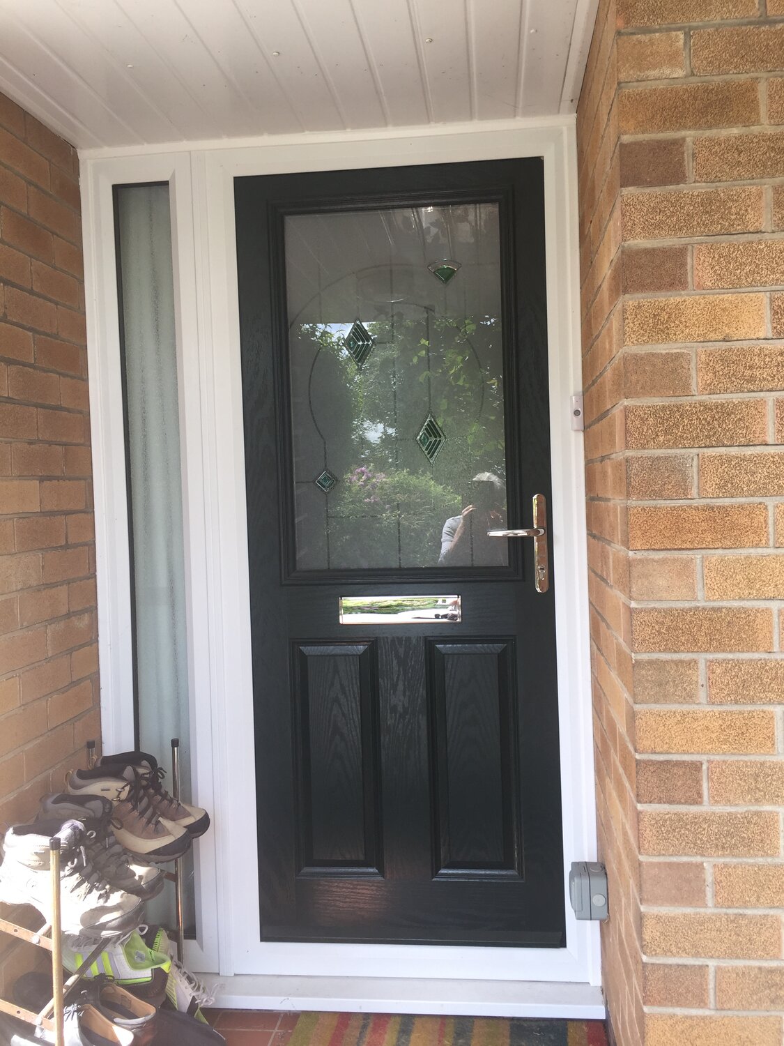Composite front door fitted by Double Glazing Plus