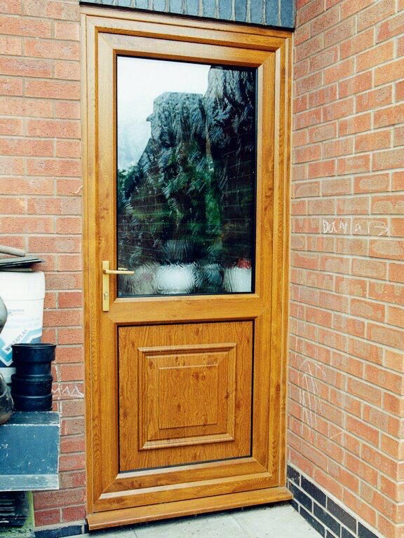 uPVC door fitted by Double Glazing Plus