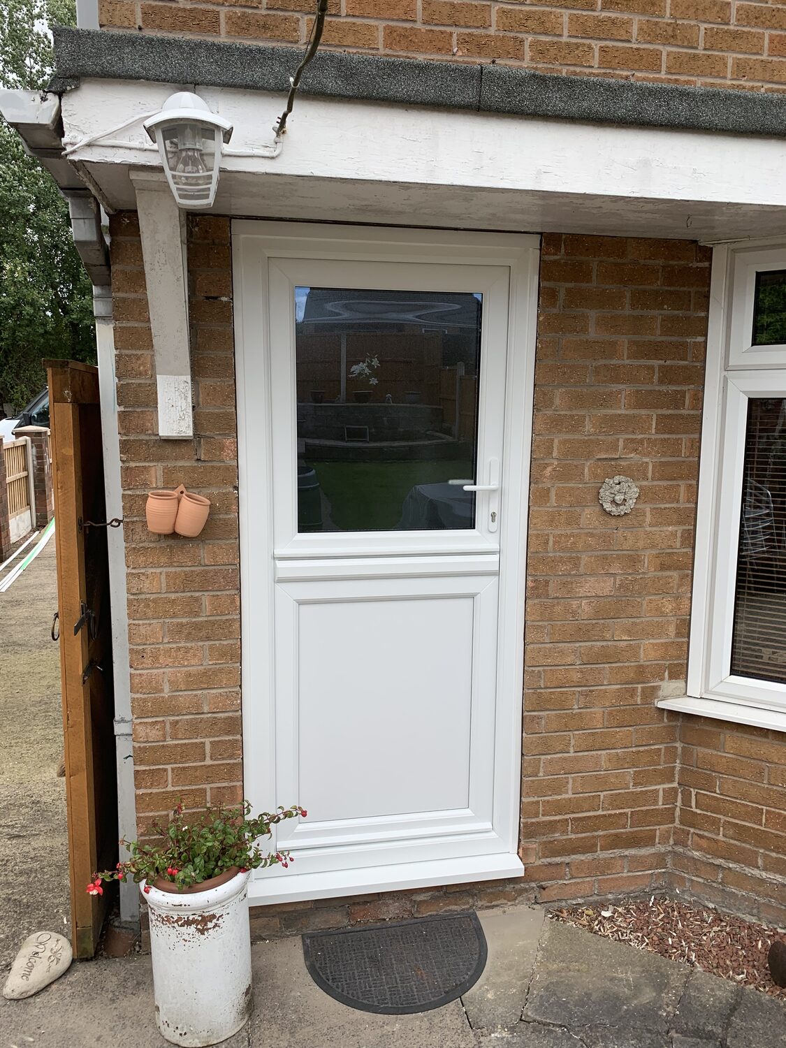uPVC door fitted by Double Glazing Plus