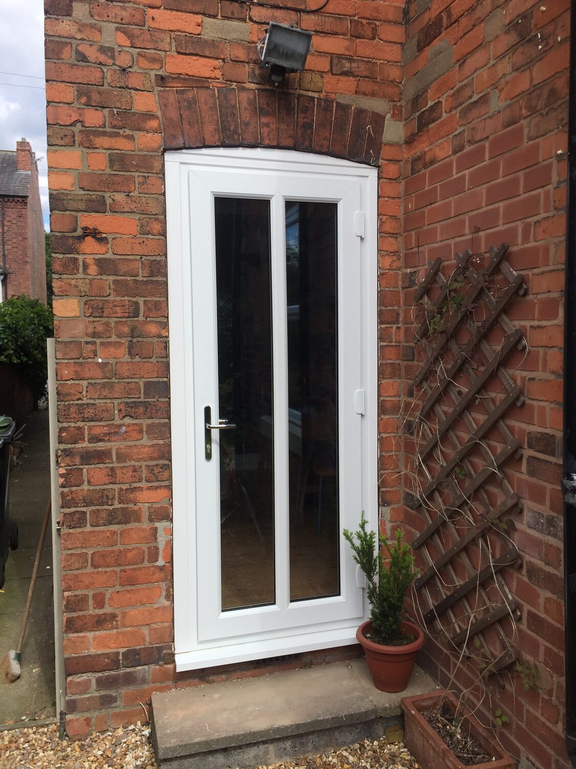 uPVC door fitted by Double Glazing Plus