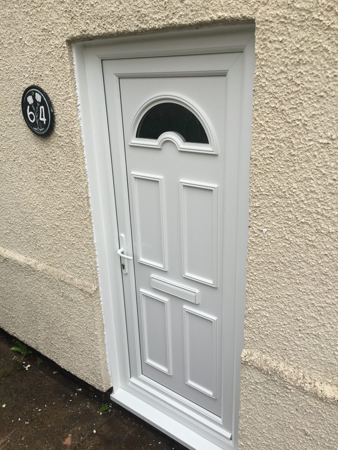 uPVC door fitted by Double Glazing Plus